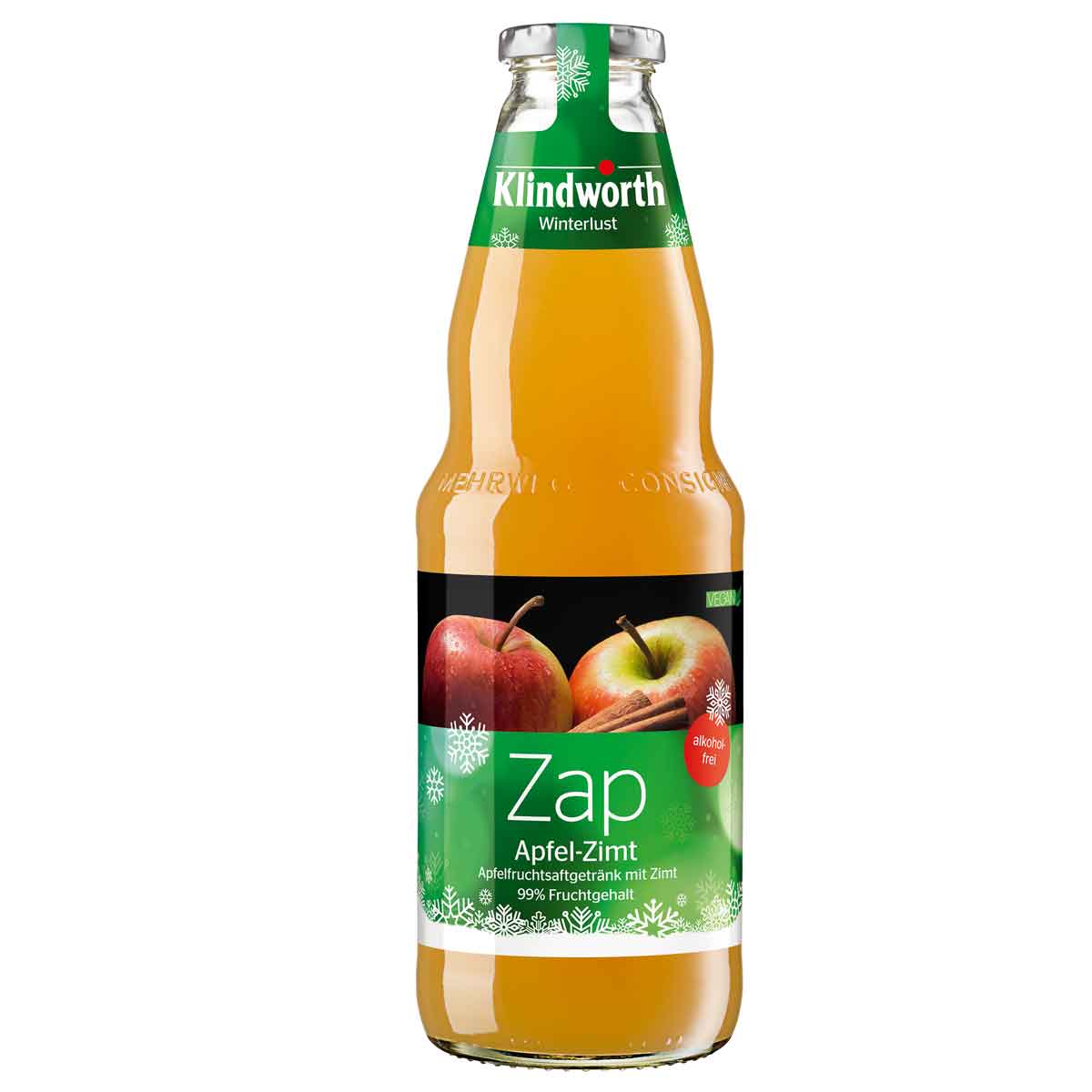 Klindworth ZAP Apfelfruchtsaftgetränk mit Zimt
