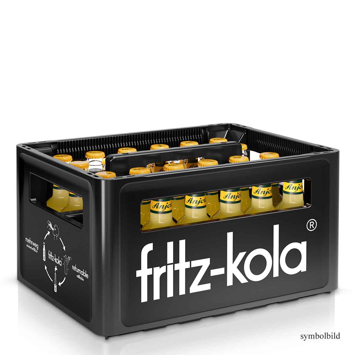 fritz-kola anjola bio-ananas & limetten limonade