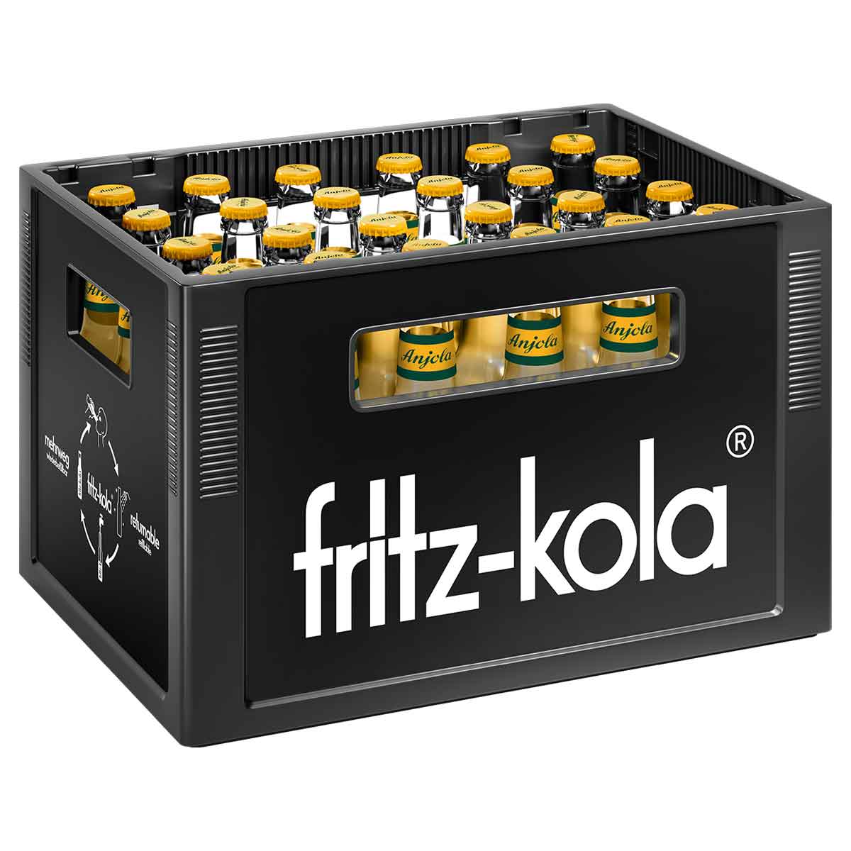 fritz-kola anjola bio-ananas & limetten limonade