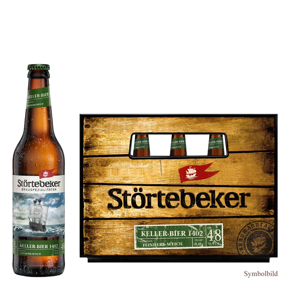 Störtebeker Kellerbier 1402 Bio