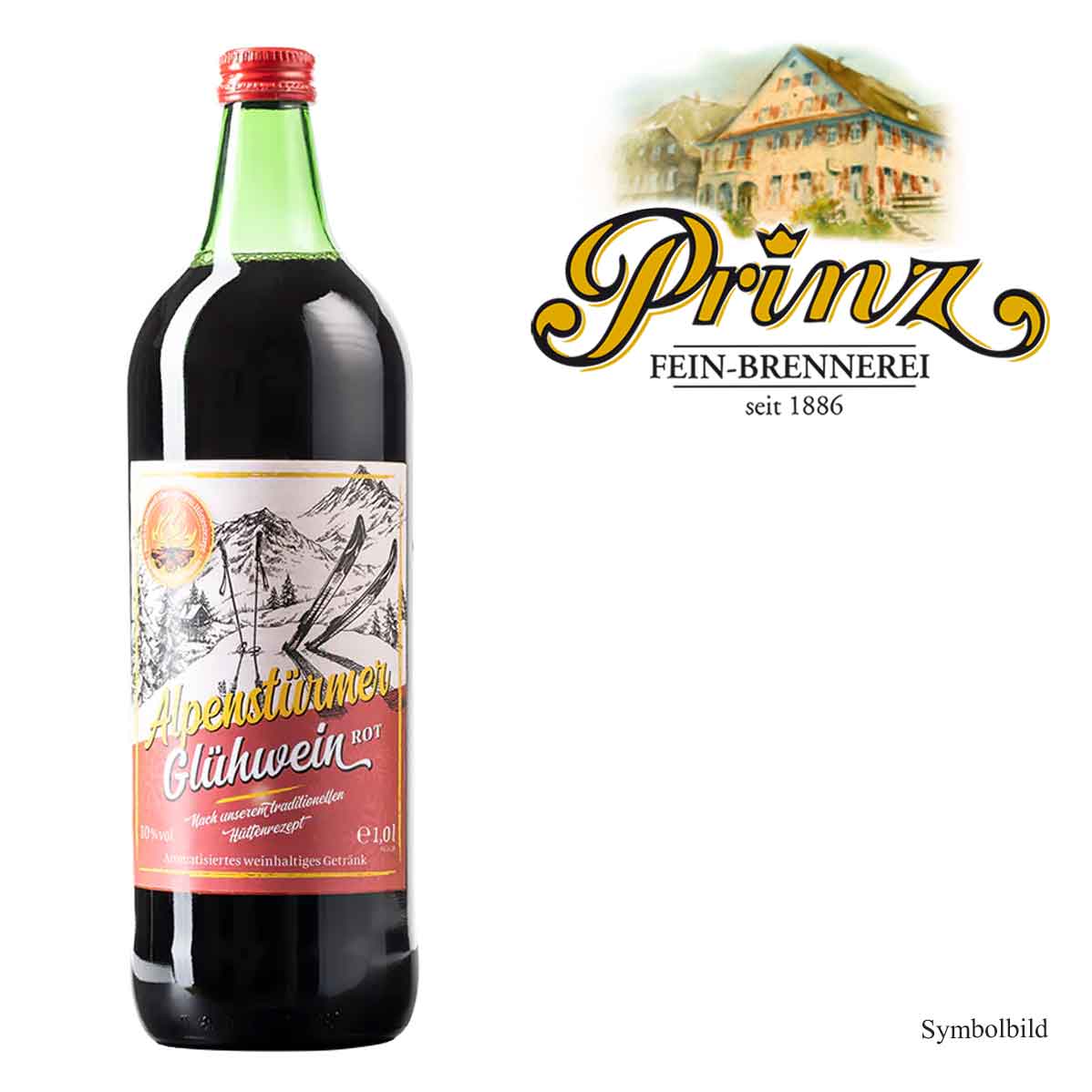 Prinz Alpenstürmer Glühwein rot