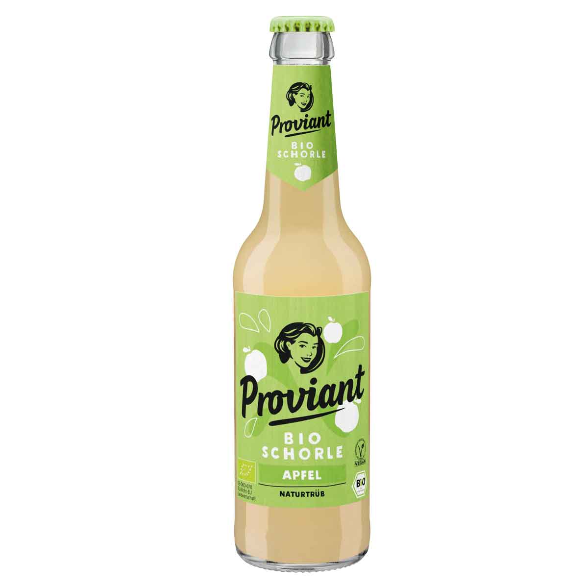 Proviant Apfelschorle naturtrüb Bio
