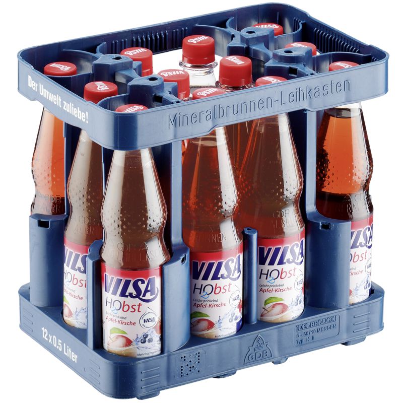 Vilsa H2Obst Apfel-Kirsch PET