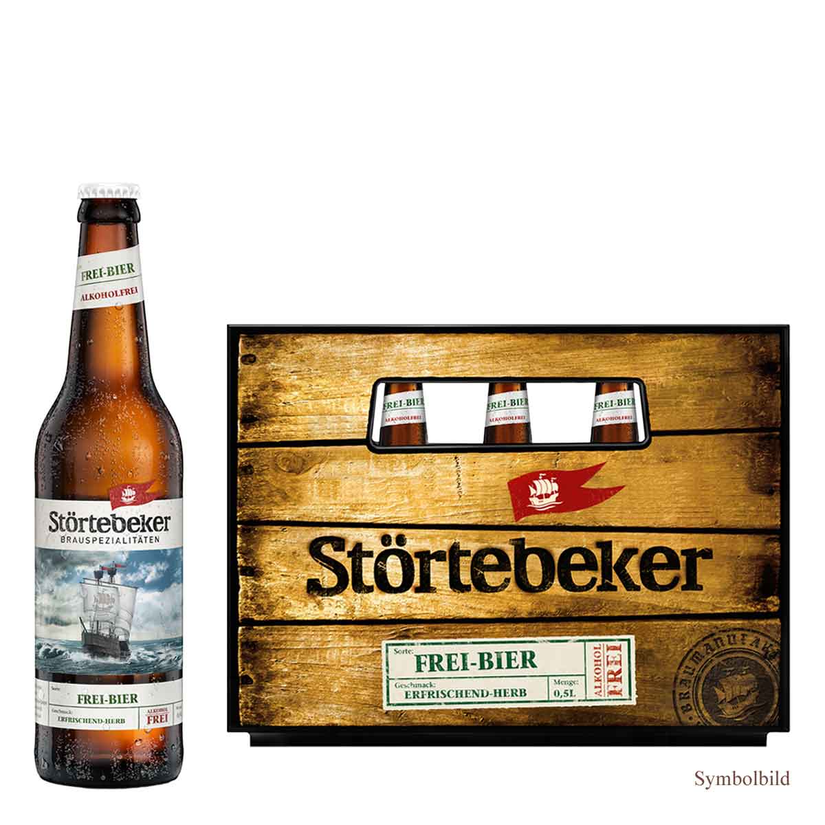Störtebeker Frei Bier Alkoholfrei Bio
